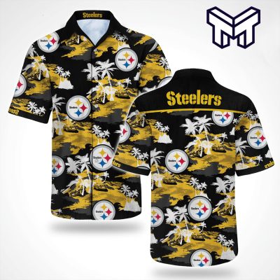 NFL Pittsburgh Steelers Hawaiian Pittsburgh Steelers Authentic Hawaiian Shirt And Short