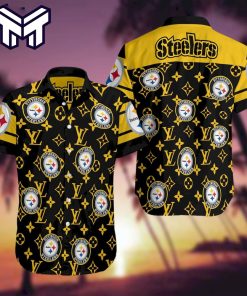 NFL Pittsburgh Steelers Hawaiian Symbol Louis Vuitton Hawaiian Shirt