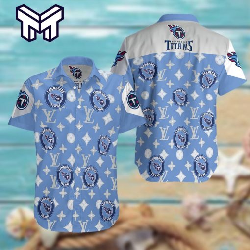 NFL Tennessee Titans Hawaiian Symbol Louis Vuitton Hawaiian Shirt