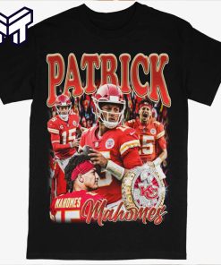 Patrick Mahomes Kansas City Chiefs NFL Football Black T-Shirt Gift Men Women HOT