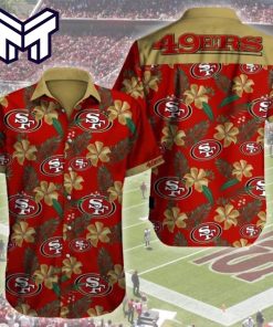 San Francisco 49ers Hawaiian Football Hawaiian Graphic Print Short Sleeve Hawaiian Shirt
