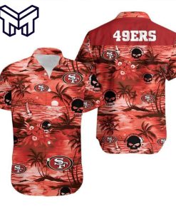 San Francisco 49ers Hawaiian NFL Football Hawaiian Graphic Print Short Sleeve Hawaiian Shirt