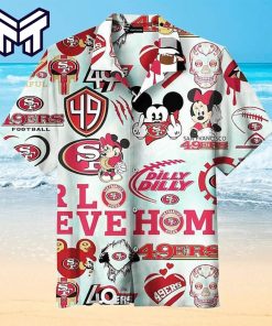 San Francisco 49ers Hawaiian Shirt Football Nfl Hawaiian Graphic Print Short Sleeve Hawaiian Shirt