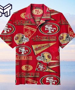 The San Francisco 49ers Hawaiian NFL Hawaiian Graphic Print Short Sleeve Hawaiian Shirt