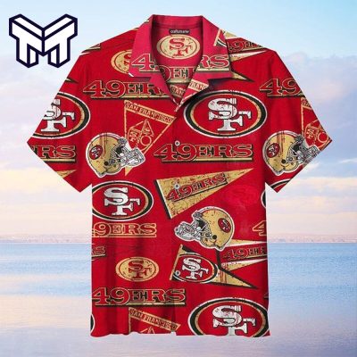 The San Francisco 49ers Hawaiian NFL Hawaiian Graphic Print Short Sleeve Hawaiian Shirt