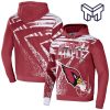 Arizona Cardinals NFL All Over Print Pullover Unisex 3D Hoodie 3D T-Shirt Zip 3D Hoodie - Cardinal