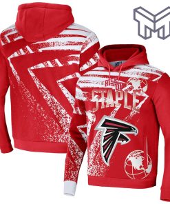 Atlanta Falcons NFL All Over Print Pullover Unisex 3D Hoodie 3D T-Shirt Zip 3D Hoodie - Red