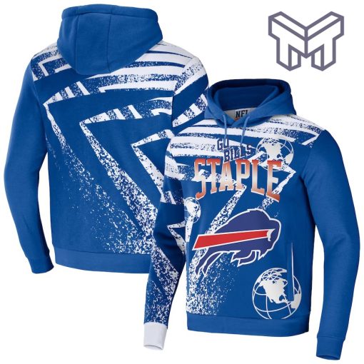 Buffalo Bills NFL All Over Print Pullover Unisex 3D Hoodie 3D T-Shirt Zip 3D Hoodie - Royal