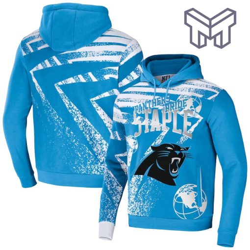 Carolina Panthers NFL All Over Print Pullover Unisex 3D Hoodie 3D T-Shirt Zip 3D Hoodie - Blue