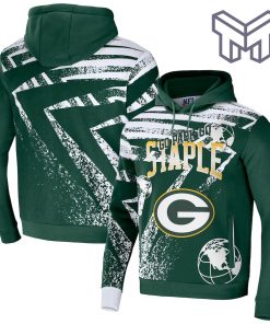 Green Bay Packers NFL All Over Print Pullover Unisex 3D Hoodie 3D T-Shirt Zip 3D Hoodie - Hunter Green