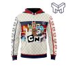 Gucci Cartoon Network Unisex 3D Hoodie 3D T-Shirt Zip 3D Hoodie Outfit For Men Women Luxury Brand Clothing Special Gift