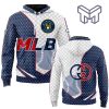 Gucci MLB Milwaukee Brewers Navy White Unisex 3D Hoodie 3D T-Shirt Zip 3D Hoodie Outfit For Men Women Luxury Brand Clothing