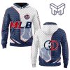 Gucci MLB New York Mets Navy White Unisex 3D Hoodie 3D T-Shirt Zip 3D Hoodie Outfit For Men Women Luxury Brand Clothing