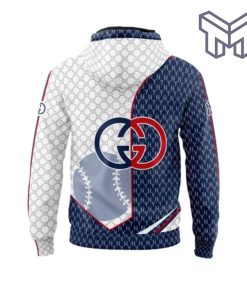 Gucci MLB New York Yankees Navy White Unisex 3D Hoodie 3D T-Shirt Zip 3D Hoodie Outfit For Men Women Luxury Brand Clothing1