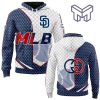 Gucci MLB San Diego Padres Navy White Unisex 3D Hoodie 3D T-Shirt Zip 3D Hoodie Outfit For Men Women Luxury Brand Clothing