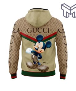 Gucci Mickey Mouse Disney Unisex 3D Hoodie 3D T-Shirt Zip 3D Hoodie Outfit For Men Women Luxury Brand Clothing Special Gift1