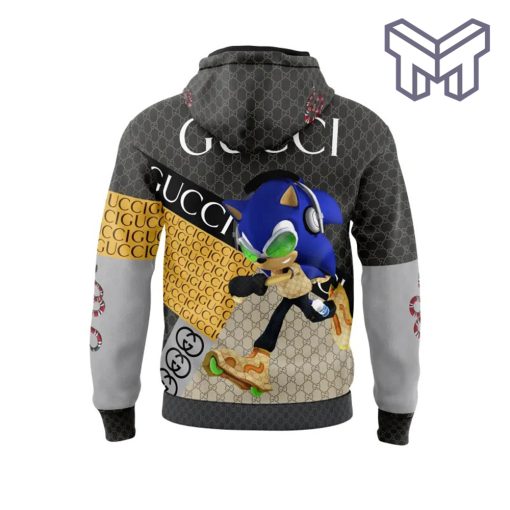 Gucci Sonic Unisex Hoodie Outfit For Men Women Luxury Brand Clothing Special Gift1