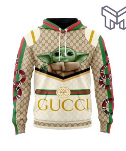 Gucci Yoda Star Wars Snake Unisex 3D Hoodie 3D T-Shirt Zip 3D Hoodie Outfit For Men Women Luxury Brand Clothing Special Gift