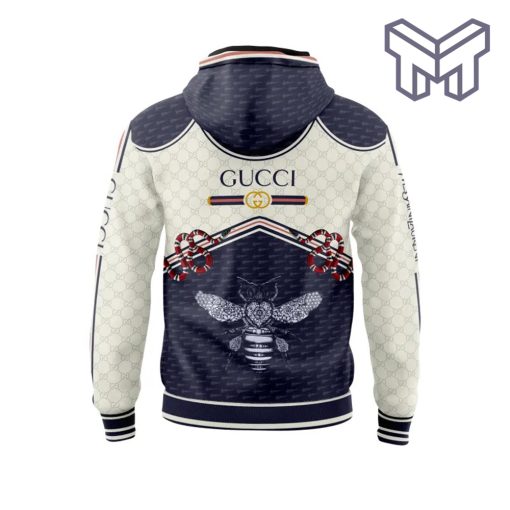 Gucci Yves Saint Laurent Snake Bee Unisex 3D Hoodie 3D T-Shirt Zip 3D Hoodie Outfit For Men Women Luxury Brand Clothing1