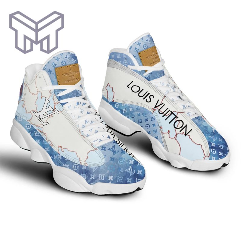Louis Vuitton Lv Luxury Air Jordan 13 Sneakers Shoes Hot 2022