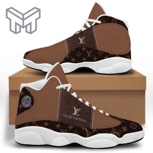 LV Brown Air Jordan 13 Sneakers Shoes