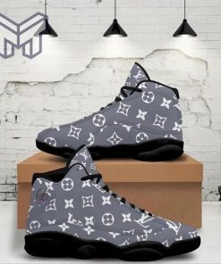 LV Grey Air Jordan 13 Sneakers Shoes