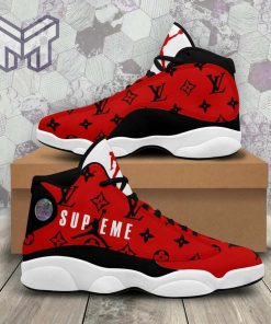 LV Supreme Air Jordan 13 Sport Shoes Sneakers For Men Women