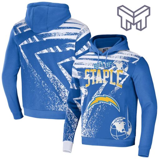 Los Angeles Chargers NFL All Over Print Pullover Unisex 3D Hoodie 3D T-Shirt Zip 3D Hoodie - Blue