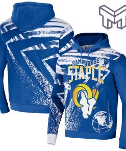 Los Angeles Rams NFL All Over Print Pullover Unisex 3D Hoodie 3D T-Shirt Zip 3D Hoodie - Royal