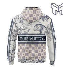 Louis Vuitton Christian Dior Lion Unisex 3D Hoodie 3D T-Shirt Zip 3D Hoodie Outfit For Men Women Luxury Brand Clothing1