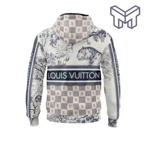 Louis Vuitton Christian Dior Lion Unisex 3D Hoodie 3D T-Shirt Zip 3D Hoodie Outfit For Men Women Luxury Brand Clothing1