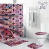 Louis Vuitton Fashion Logo Limited Luxury Brand Bathroom Set Home Decor 11 Shower Curtain And Rug Toilet Seat Lid Covers Bathroom Set