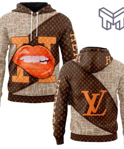 Louis Vuitton Hermes Lips Brown Unisex 3D Hoodie Outfit For Men Women Luxury Brand Clothing Special Gift Unisex 3D Hoodie 3D T-Shirt Zip 3D Hoodie