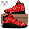 Louis Vuitton Supreme Black Red Air Jordan 13 Sneakers Shoes