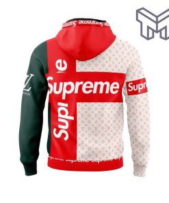 Louis Vuitton Supreme Unisex 3D Hoodie 3D T-Shirt Zip 3D Hoodie Outfit For Men Women Luxury Brand Clothing Special Gift1