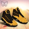 Louis Vuitton Yellow Brown Air Jordan 13 Sneakers Shoes