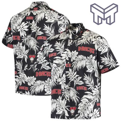 MLB Arizona Diamondbacks Hawaiian Shirt Aloha Hawaiian Shirt And Short - Black