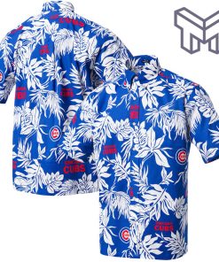 MLB Chicago Cubs Hawaiian Shirt Aloha Hawaiian Shirt And Short - Royal