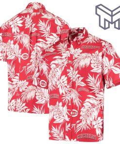 MLB Cincinnati Reds Hawaiian Shirt Aloha Hawaiian Shirt And Short - Red