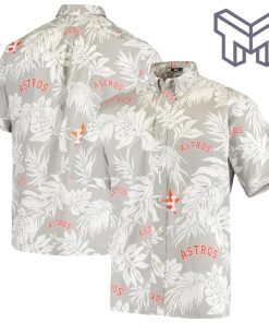 MLB Houston Astros Hawaiian Shirt Aloha Hawaiian Shirt And Short - Gray