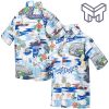 MLB Los Angeles Dodgers Hawaiian Shirt Scenic Hawaiian Shirt And Short White