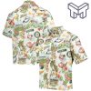 MLB Oakland Athletics Hawaiian Shirt Scenic Hawaiian Shirt And Short - White