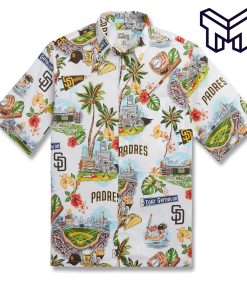 MLB SAN DIEGO PADRES Hawaiian Shirt SCENIC Hawaiian Shirt And Short
