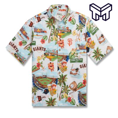 MLB SAN FRANCISCO GIANTS Hawaiian Shirt  SCENIC Hawaiian Shirt And Short