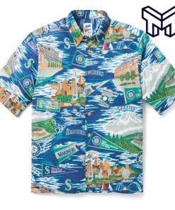 MLB SEATTLE MARINERS Hawaiian Shirt SCENIC Hawaiian Shirt And Short