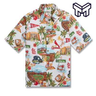 MLB ST. LOUIS CARDINALS Hawaiian Shirt  SCENIC Hawaiian Shirt And Short