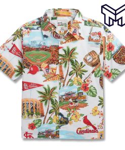 MLB ST. LOUIS CARDINALS Hawaiian Shirt SCENIC Hawaiian Shirt And Short