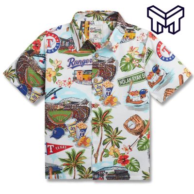 MLB  TEXAS RANGERS Hawaiian Shirt  SCENIC Hawaiian Shirt And Short