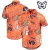 NFL Denver Broncos Hawaiian Orange Hawaiian Shirt And Short