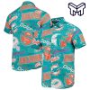 NFL Miami Dolphins Hawaiian Aqua Hawaiian Shirt And Short